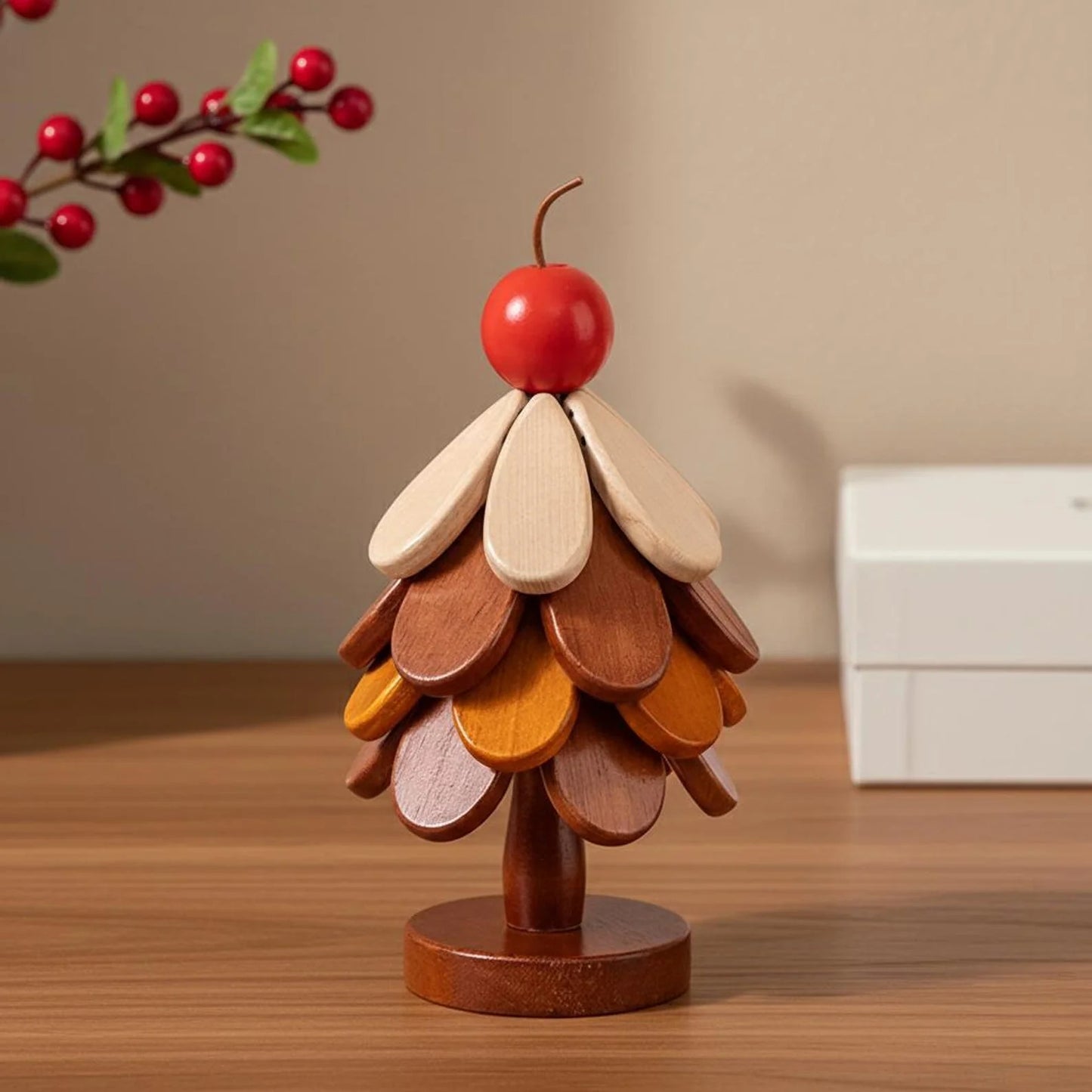 45% OFF Christmas Tree Wooden Heat Insulation Pad Set 🎄✨