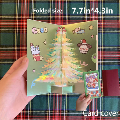 🎄 ✨ 3D Musical Christmas Card – A Holiday Moment That Comes Alive! ✨