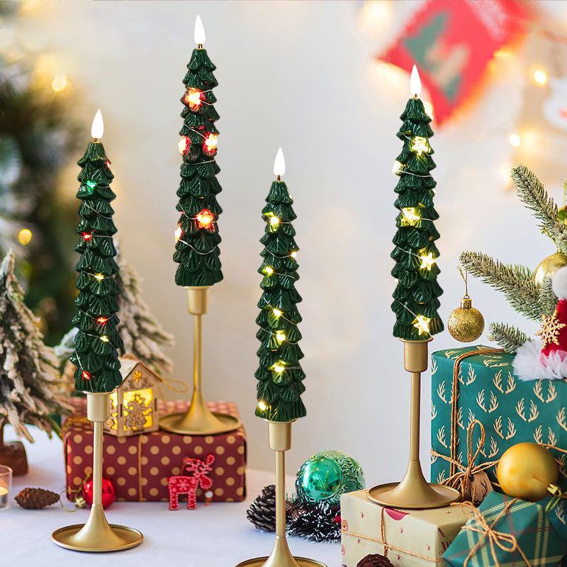 🎄Christmas Carnival Promotion: LED Electronic Candle Tree