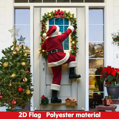 🔥Christmas Sale - Limited Time Offer 💥| Giant 90x180cm Decoration | Ultra-Realistic Christmas Banner