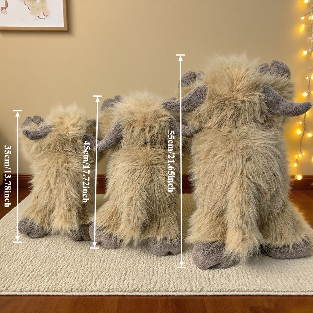 🧸Cute Cartoon weighted & heated Highland Cow