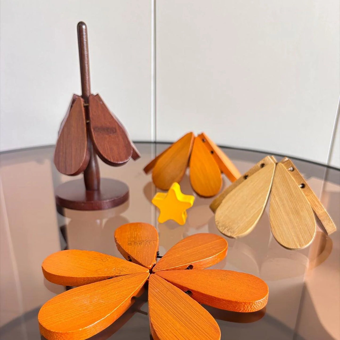 45% OFF Christmas Tree Wooden Heat Insulation Pad Set 🎄✨