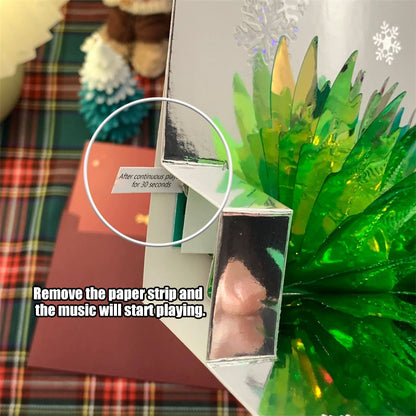 🎄 ✨ 3D Musical Christmas Card – A Holiday Moment That Comes Alive! ✨
