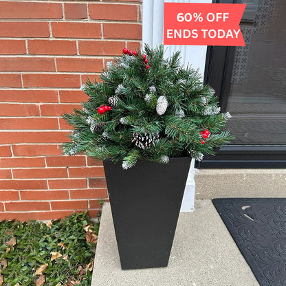 🎄Final Hours! 60% OFF✨ Pre-lit Christmas Tree Urn Filler — Instant Holiday Glow