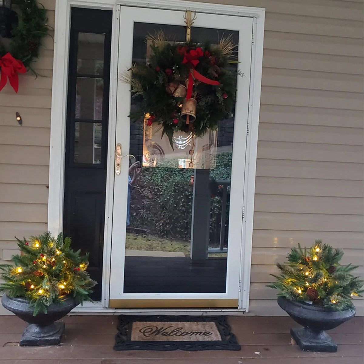 🎄Final Hours! 60% OFF✨ Pre-lit Christmas Tree Urn Filler — Instant Holiday Glow