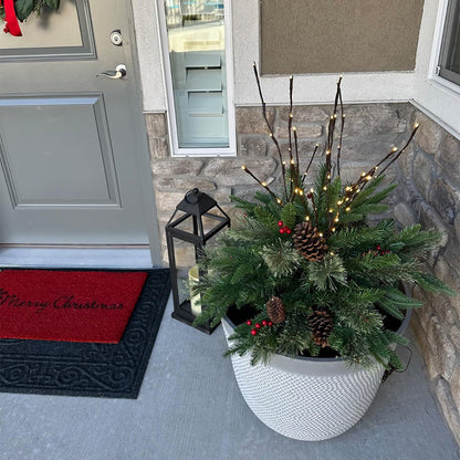 🎄Final Hours! 60% OFF✨ Pre-lit Christmas Tree Urn Filler — Instant Holiday Glow