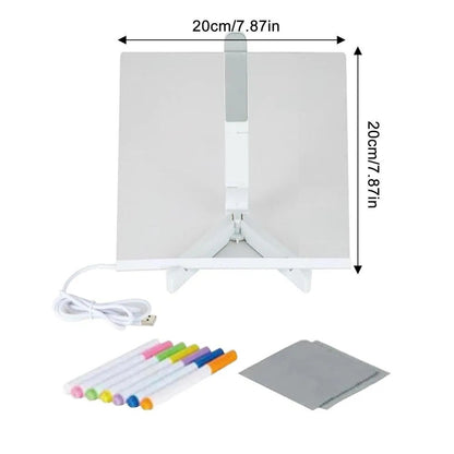 🎅The perfect gift for this Christmas🎁Creative Rewritable Acrylic LED Message Board 🎨